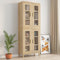 vidaXL - Hangkast - 69,5x34x90 - cm - sonoma - eikenkleurig