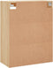vidaXL - Hangkast - 69,5x34x90 - cm - sonoma - eikenkleurig