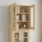 vidaXL - Hangkast - 69,5x34x90 - cm - sonoma - eikenkleurig