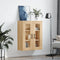 vidaXL - Hangkast - 69,5x34x90 - cm - sonoma - eikenkleurig
