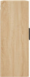 vidaXL - Hangkast - 69,5x34x90 - cm - sonoma - eikenkleurig