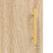 vidaXL - Hangkast - 69,5x34x90 - cm - sonoma - eikenkleurig