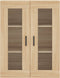 vidaXL - Hangkast - 69,5x34x90 - cm - sonoma - eikenkleurig