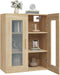 vidaXL - Hangkast - 69,5x34x90 - cm - sonoma - eikenkleurig