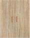 vidaXL - Hangkast - 69,5x34x90 - cm - sonoma - eikenkleurig