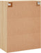 vidaXL - Hangkast - 69,5x34x90 - cm - sonoma - eikenkleurig