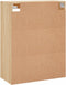 vidaXL - Hangkast - 69,5x34x90 - cm - sonoma - eikenkleurig