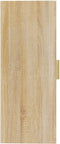 vidaXL - Hangkast - 69,5x34x90 - cm - sonoma - eikenkleurig