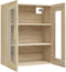 vidaXL - Hangkast - 69,5x34x90 - cm - sonoma - eikenkleurig