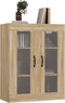 vidaXL - Hangkast - 69,5x34x90 - cm - sonoma - eikenkleurig