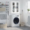 vidaXL - Hangkast - 69,5x34x90 - cm - wit