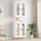 vidaXL - Hangkast - 69,5x34x90 - cm - wit