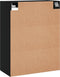 vidaXL - Hangkast - 69,5x34x90 - cm - zwart