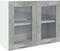vidaXL - Hangkast - 80x31x60 - cm - betongrijs