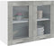 vidaXL - Hangkast - 80x31x60 - cm - betongrijs