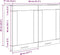 vidaXL - Hangkast - 80x31x60 - cm - betongrijs