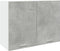 vidaXL - Hangkast - 80x31x60 - cm - bewerkt - hout - betongrijs