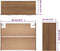 vidaXL - Hangkast - 80x31x60 - cm - bewerkt - hout - bruin - eikenkleur
