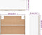 vidaXL - Hangkast - 80x31x60 - cm - bewerkt - hout - bruin - eikenkleur