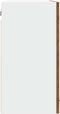 vidaXL - Hangkast - 80x31x60 - cm - bewerkt - hout - oud - houtkleurig