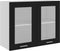vidaXL - Hangkast - 80x31x60 - cm - bewerkt - hout - zwart