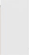 vidaXL - Hangkast - 80x31x60 - cm - spaanplaat - hoogglans - wit