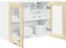 vidaXL - Hangkast - 80x31x60 - cm - spaanplaat - sonoma - eikenkleurig