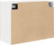 vidaXL - Hangkast - 80x31x60 - cm - spaanplaat - sonoma - eikenkleurig