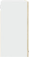 vidaXL - Hangkast - 80x31x60 - cm - spaanplaat - sonoma - eikenkleurig
