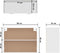 vidaXL - Hangkast - 80x31x60 - cm - spaanplaat - wit