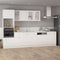 vidaXL - Hangkast - 80x31x60 - cm - spaanplaat - wit