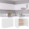 vidaXL - Hangkast - 80x31x60 - cm - spaanplaat - wit