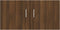 vidaXL - Hangkast - 80x39x40 - cm - bewerkt - hout - bruin - eikenkleur