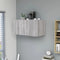 vidaXL - Hangkast - 80x39x40 - cm - bewerkt - hout - grijs - sonoma - eikenkleurig