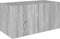 vidaXL - Hangkast - 80x39x40 - cm - bewerkt - hout - grijs - sonoma - eikenkleurig