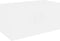 vidaXL - Hangkast - 80x39x40 - cm - bewerkt - hout - wit