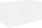 vidaXL - Hangkast - 80x39x40 - cm - bewerkt - hout - wit