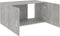 vidaXL - Hangkast - 80x39x40 - cm - spaanplaat - betongrijs