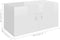 vidaXL - Hangkast - 80x39x40 - cm - spaanplaat - hoogglans - wit