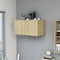vidaXL - Hangkast - 80x39x40 - cm - spaanplaat - sonoma - eikenkleurig