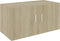 vidaXL - Hangkast - 80x39x40 - cm - spaanplaat - sonoma - eikenkleurig
