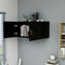 vidaXL - Hangkast - 80x39x40 - cm - spaanplaat - zwart