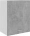 vidaXL - Hangkasten - 2 - st - 50x31x60 - cm - bewerkt - hout - betongrijs