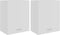 vidaXL - Hangkasten - 2 - st - 50x31x60 - cm - bewerkt - hout - wit