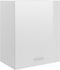 vidaXL - Hangkasten - 2 - st - 50x31x60 - cm - spaanplaat - hoogglans - wit