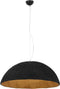 vidaXL Hanglamp E27 Ø70 cm zwart en goud