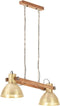 vidaXL Hanglamp industrieel 25 W E27 109 cm messingkleurig