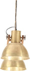 vidaXL Hanglamp industrieel 25 W E27 109 cm messingkleurig