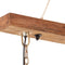 vidaXL Hanglamp industrieel 25 W E27 109 cm messingkleurig