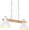 vidaXL Hanglamp industrieel 25 W E27 109 cm wit
